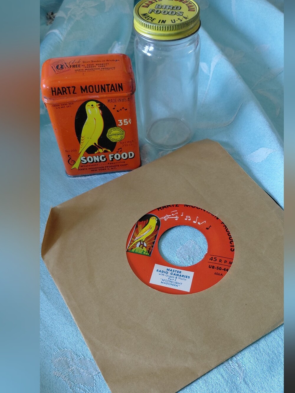 Hartz Mountain Products & Vinyl 45mpr Record